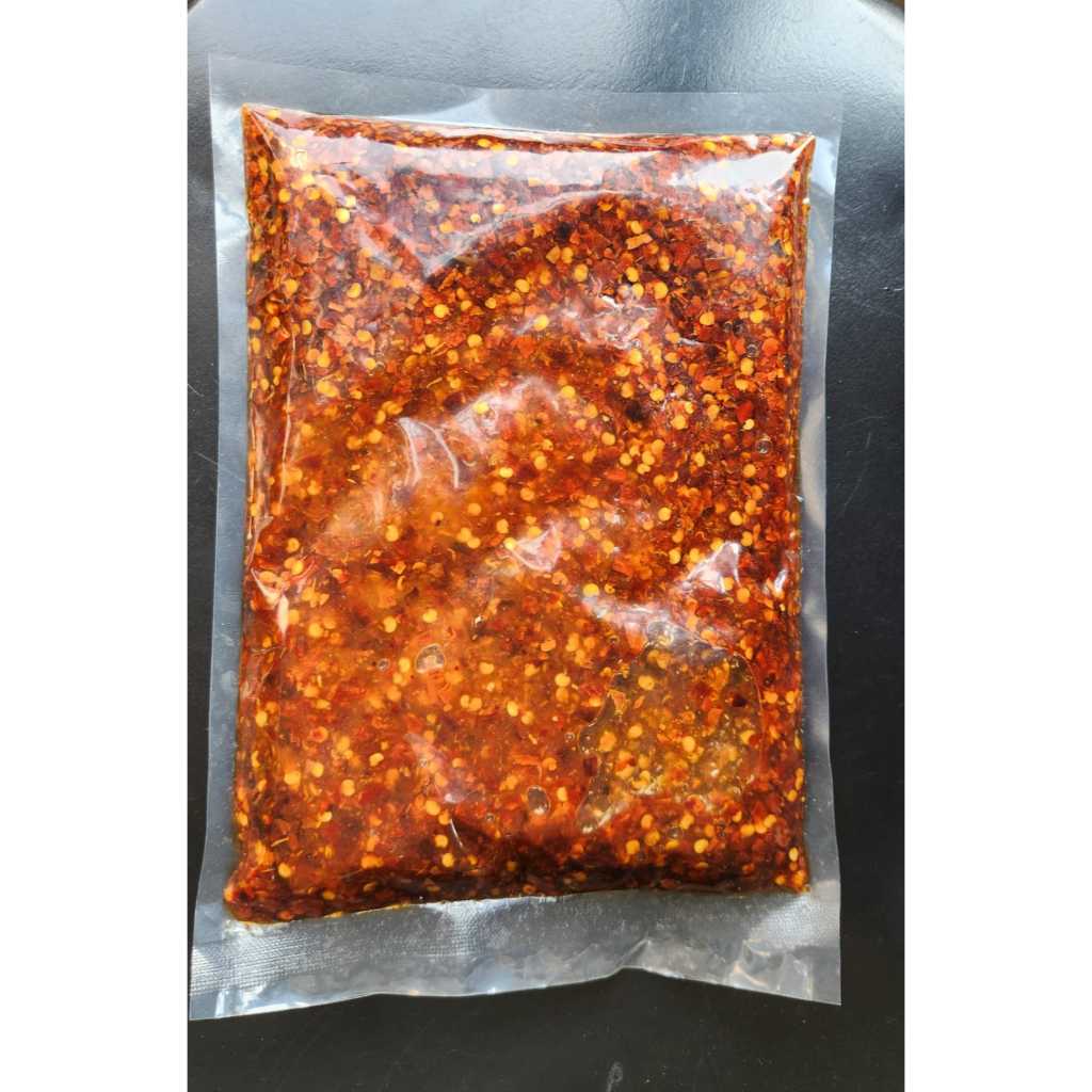 

Chili Oil 500 gr Pedas Rempah Medok La Cabe Chili Dipping Kondimen