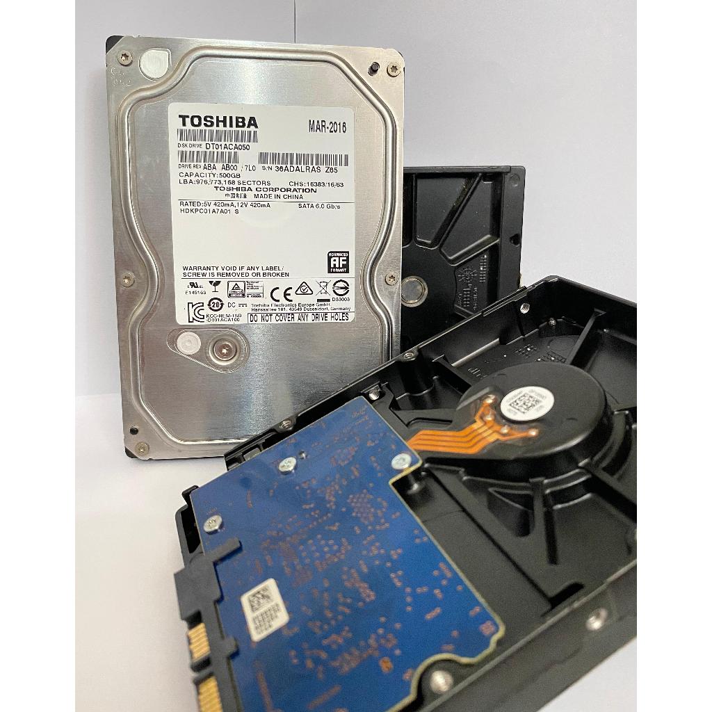 HARDISK TOSHIBA SECOND 500GB FOR PC COMPUTER & LAPTOP