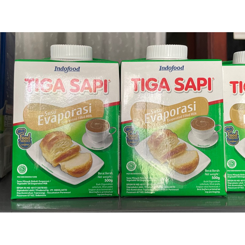 

Tiga Sapi Evaporasi 500gr