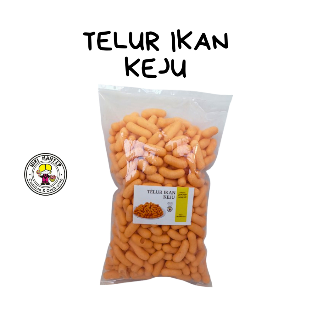 

Pilus Telur Ikan Keju - Niki Snack Salatiga