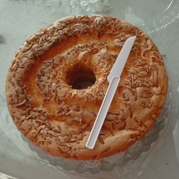 

chiffon cake super keju - Bolu Kemuning Jimbaran