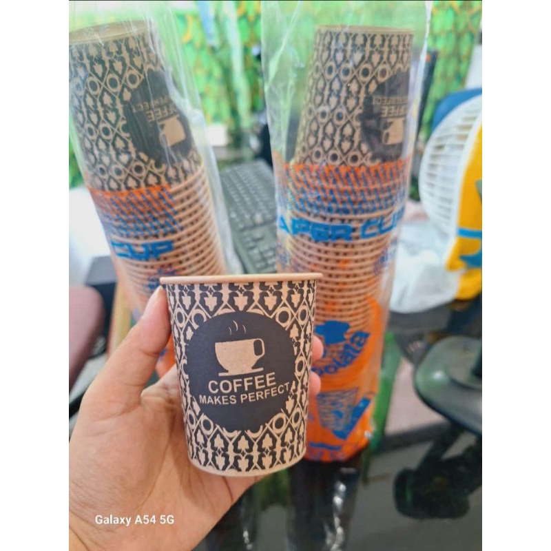 GELAS KOPI PAPER CUP (isi 50)pcs