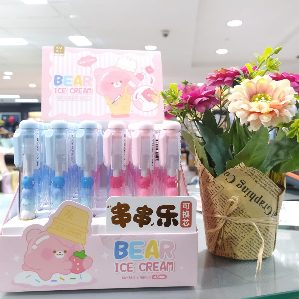 

GRAMEDIA KEDIRI - KAKO GEL PEN BEAR ICE CREAM SKEWER KK-8111