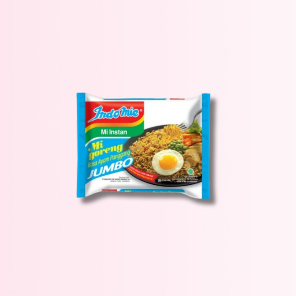 

Indomie goreng ayam panggang jumbo 127gr