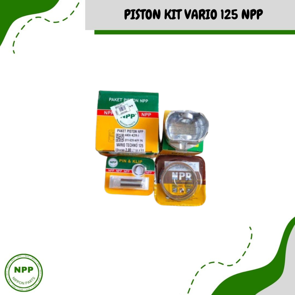 NPP Piston Kit Vario 125 // Paket Piston Honda Vario 125 Ukuran STD-200