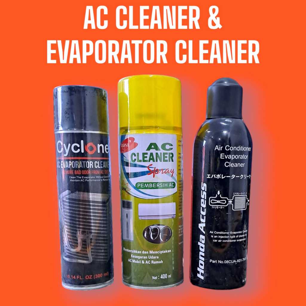Pembersih AC Evaporator Mobil - AC Cleaner Spray Foam Original