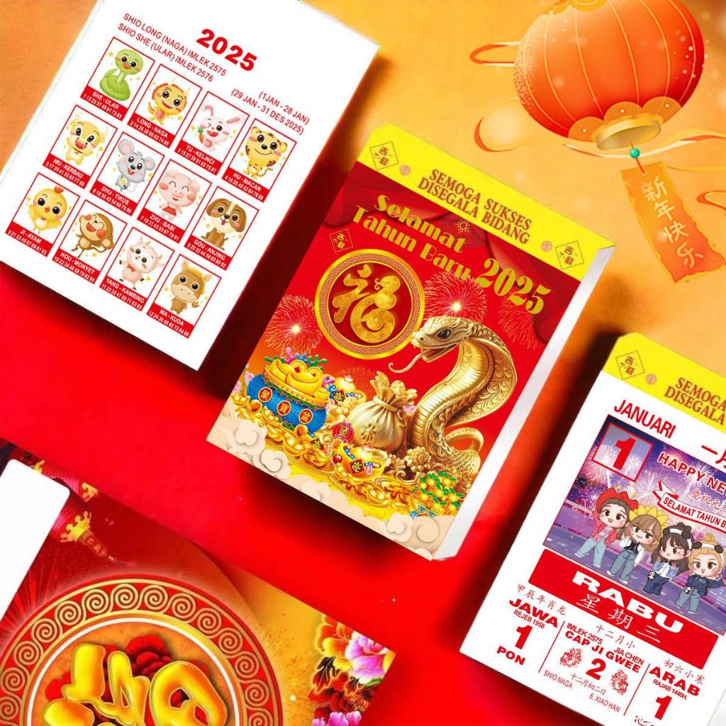 

Kalender Harian 2025 Tahun Ular Kalender Sobek