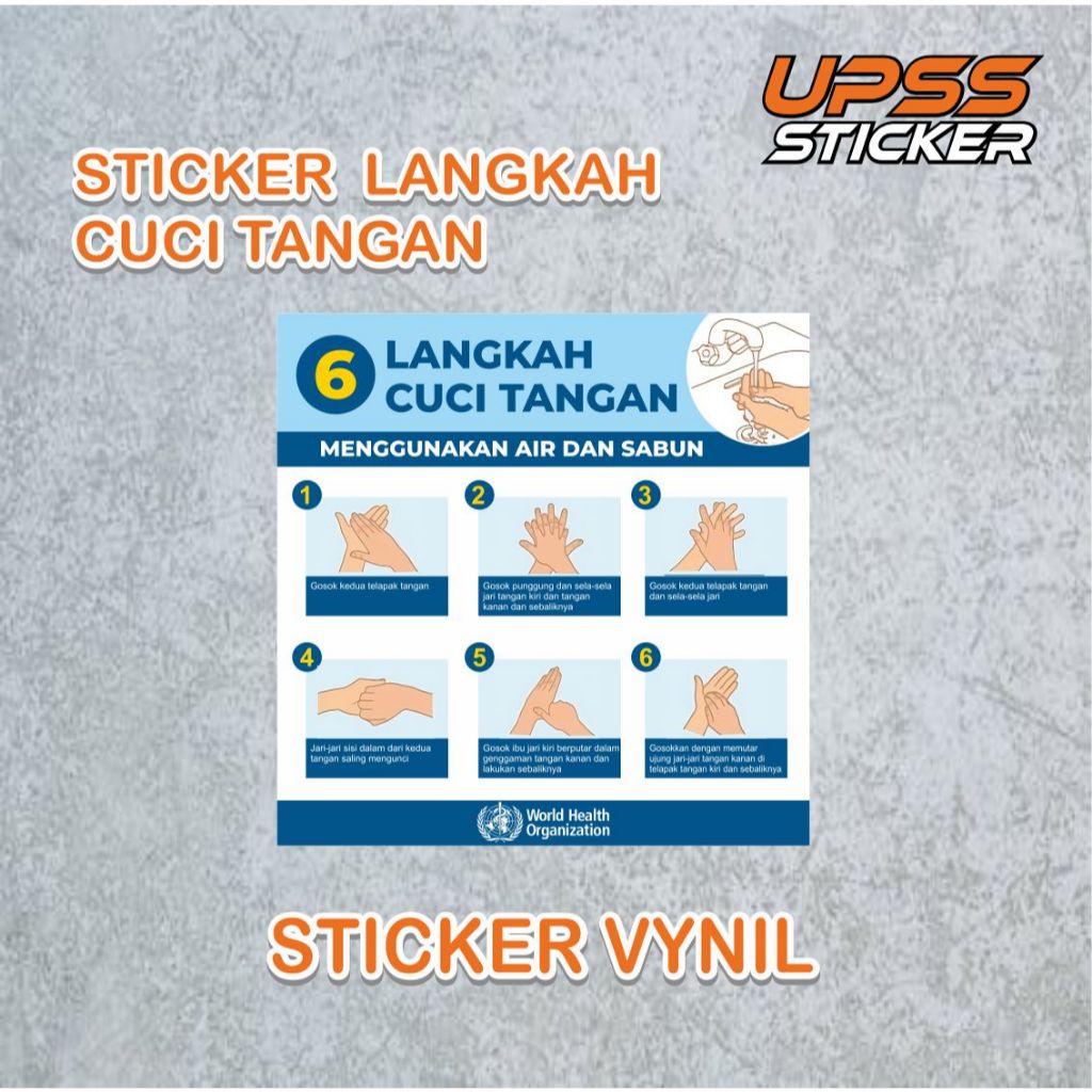 

STIKER LANGKAH CUCI TANGAN YANG BENAR
