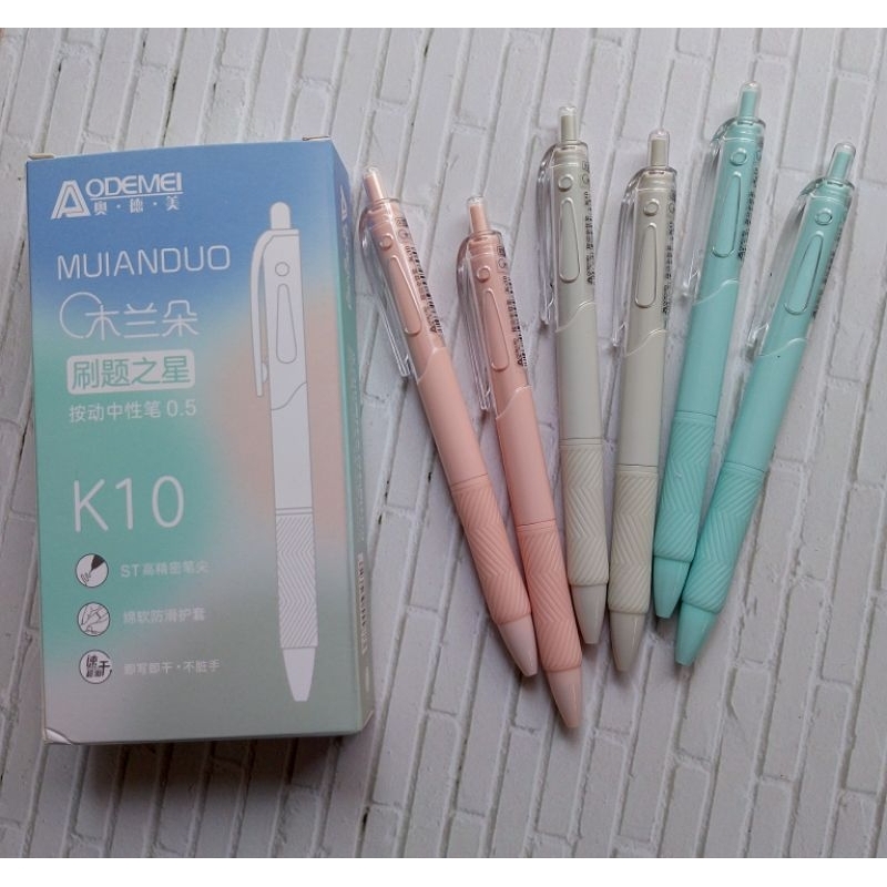 

(1PC) BOLPOIN AODEMEI CETREK K-10 TINTA HITAM