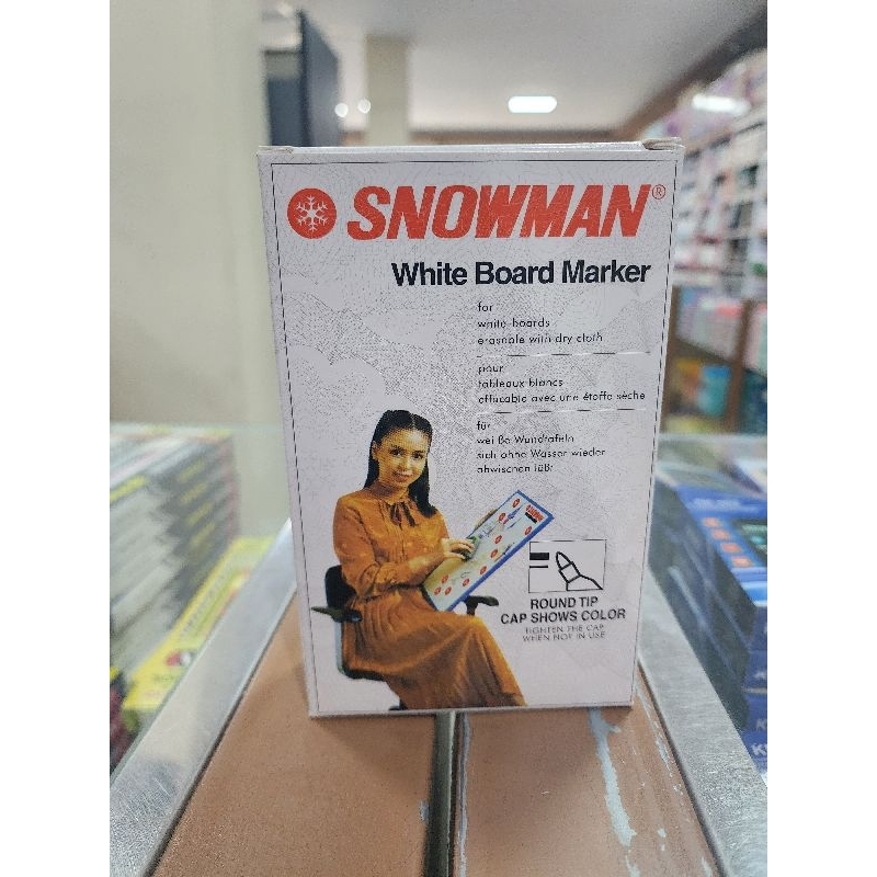 

SPIDOL SNOWMAN BG-12 BLACK(1 PACK ISI 12PCS)