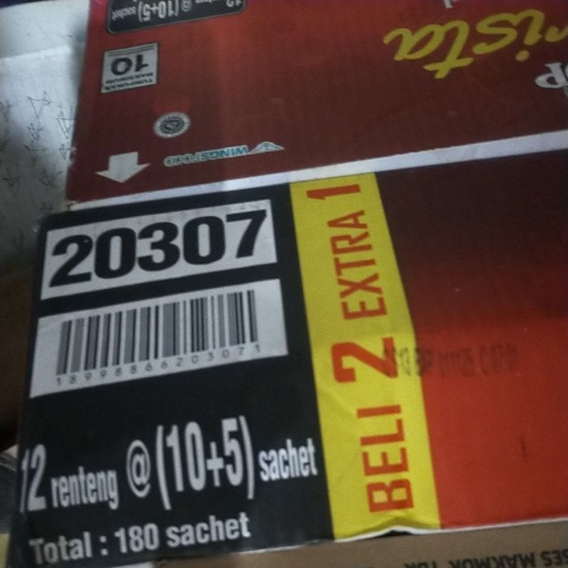 

Kopi Top Barista perdus isi 180 sachets