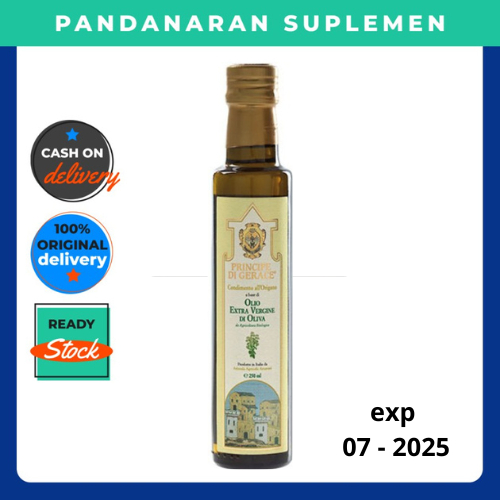 

Minyak Zaitun MEDITERRANEA Foods Organic Extra Virgin Olive Oil Oregano 250ml