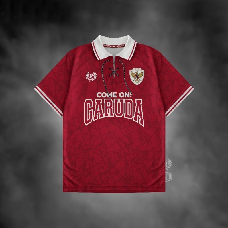 JERSEY VINTAGE RETRO TIMNAS INDONESIA GARUDA