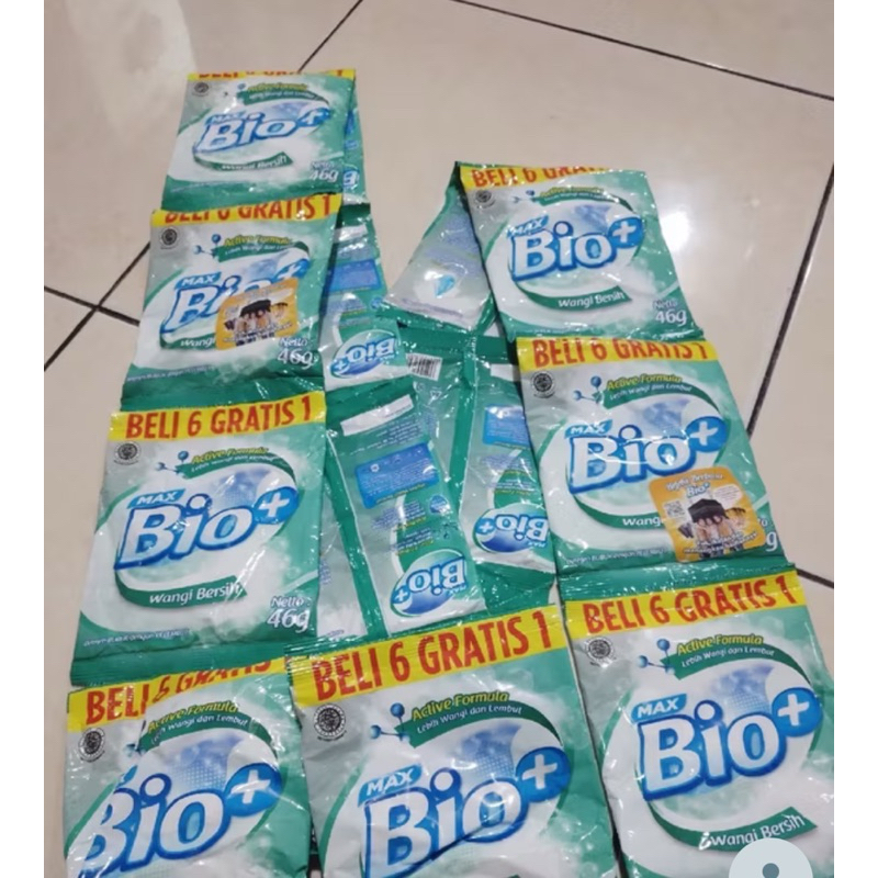 Bio + Detergent Bubuk renteng 1000