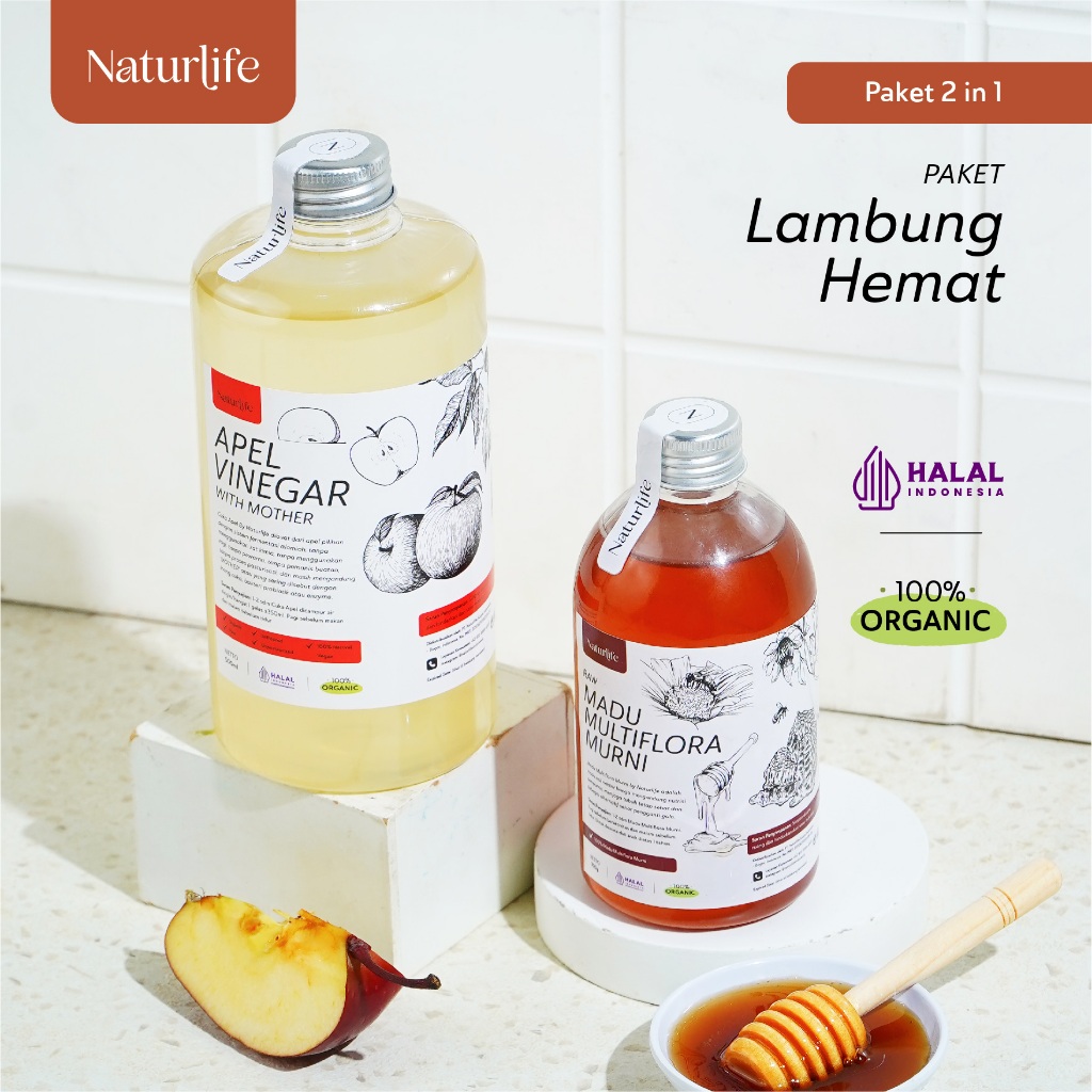

PAKET 2 IN 1 CUKA APEL ORGANIK 500ML MADU HUTAN NATURLIFE UNTUK DIET WAJAH LAMBUNG ORIGINAL TAHESTA ORGANIK HALAL BRAGG VINEGAR HEINZ ALAMI / APPLE CIDER VINEGAR WITH MOTHER HALAL / MADU HNI ATTAUBAH AL HIDAYAH HPAI SUPER ASLI / BRAGG NUTRIFARM DEHEALTH S