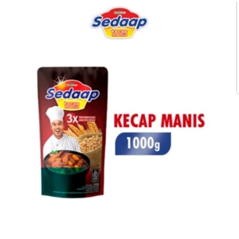 

Kecap Manis Sedaap 1000gr