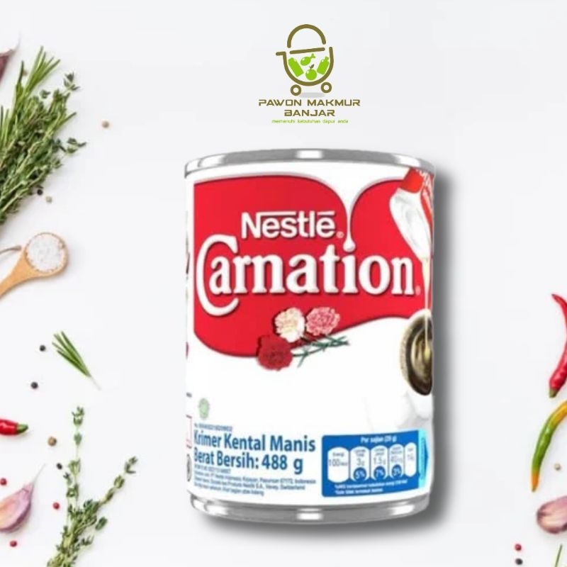 

CARNATION SUSU KRIMER KENTAL MANIS KEMASAN KALENG 488gr
