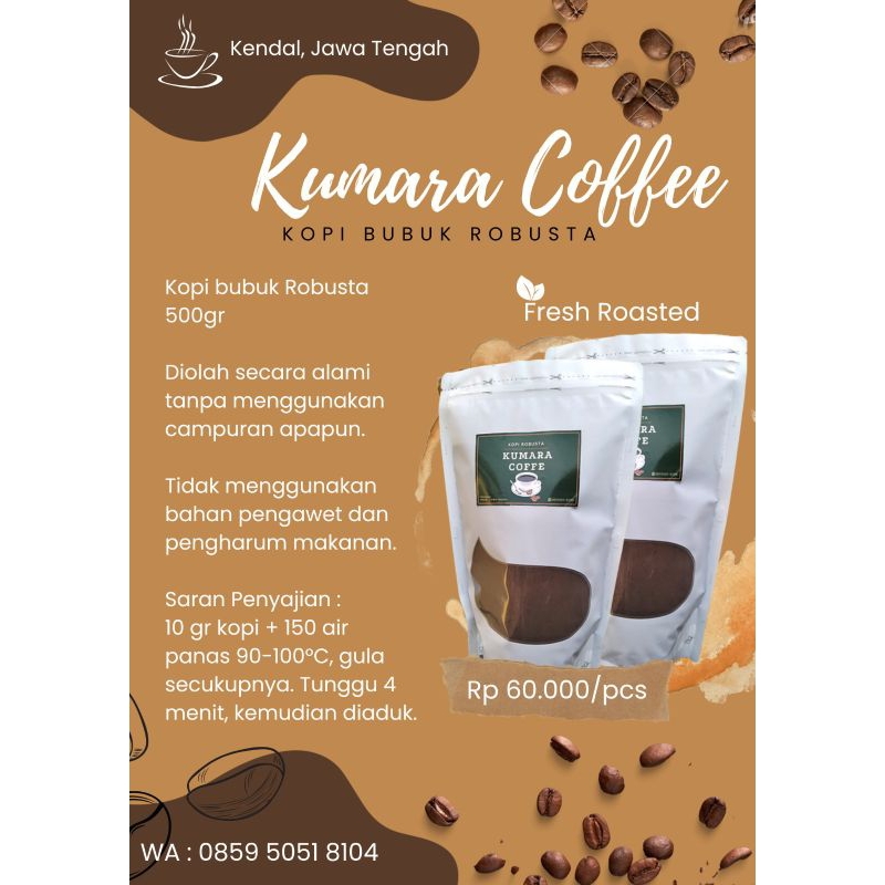 

KOPI BUBUK ROBUSTA ASLI KENDAL