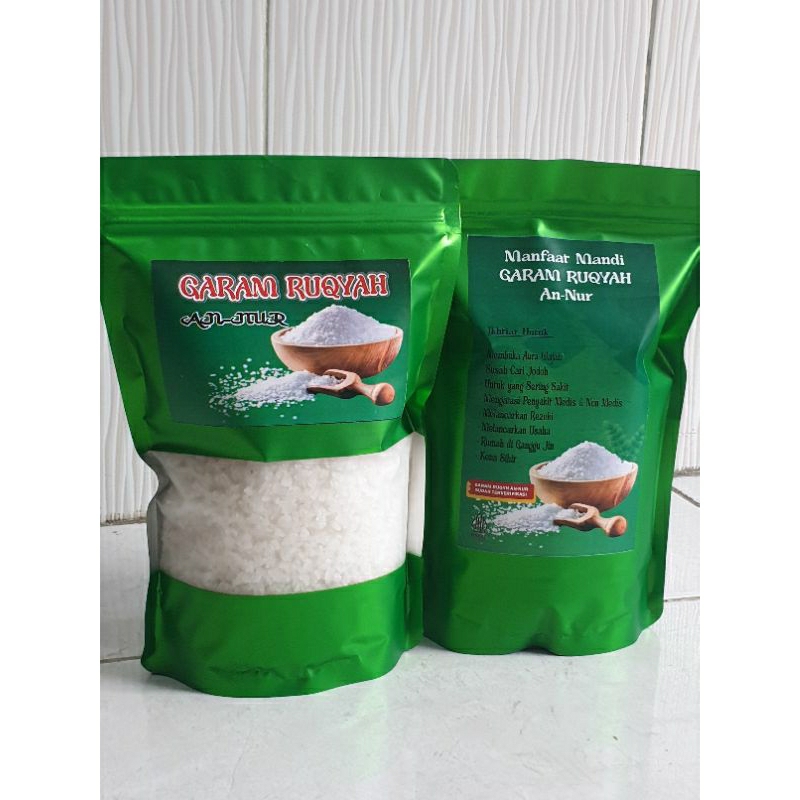 

GARAM RUQYAH AN NUR ASLI kemasan 750gr