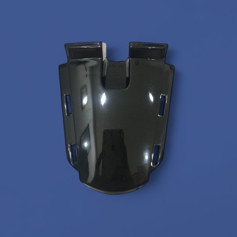 cover pet sambungan body Shogun 125 R lama warna hitam