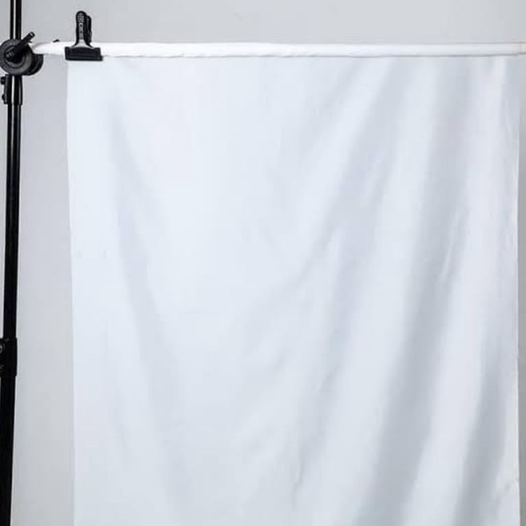 Siap Kirim Background Foto Backdrop Foto  Kain Putih Background Perlengkapan Studio Foto