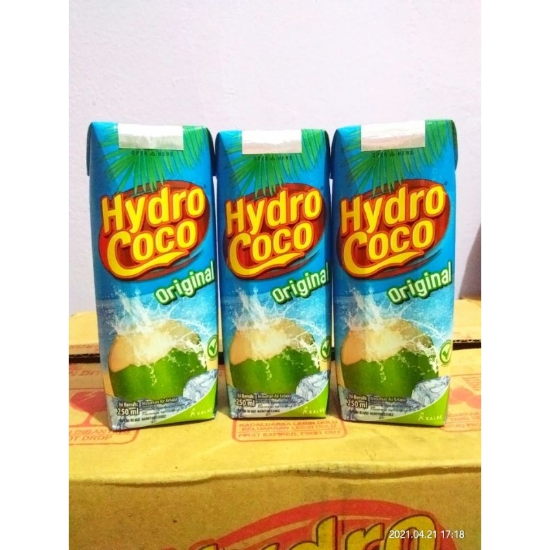 

HYDRO COCO ORIGINAL MINUMAN AIR KELAPA 250ML