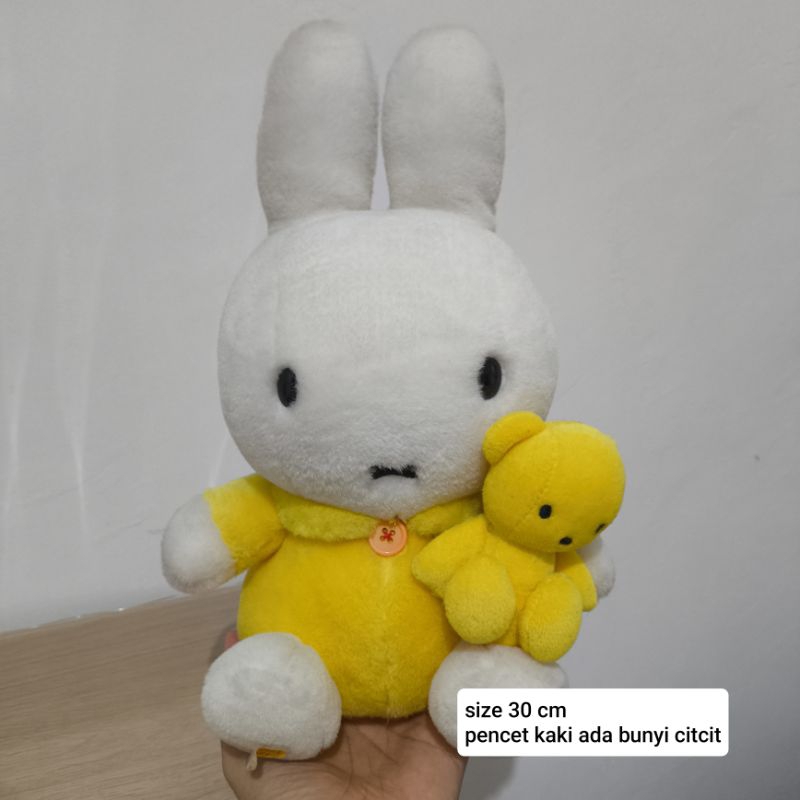 boneka miffy bunyi / boneka miffy bawa anak / boneka miffy original