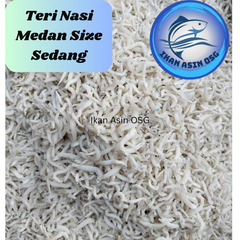 

ikan asin teri nasi medan size sedang 1kg