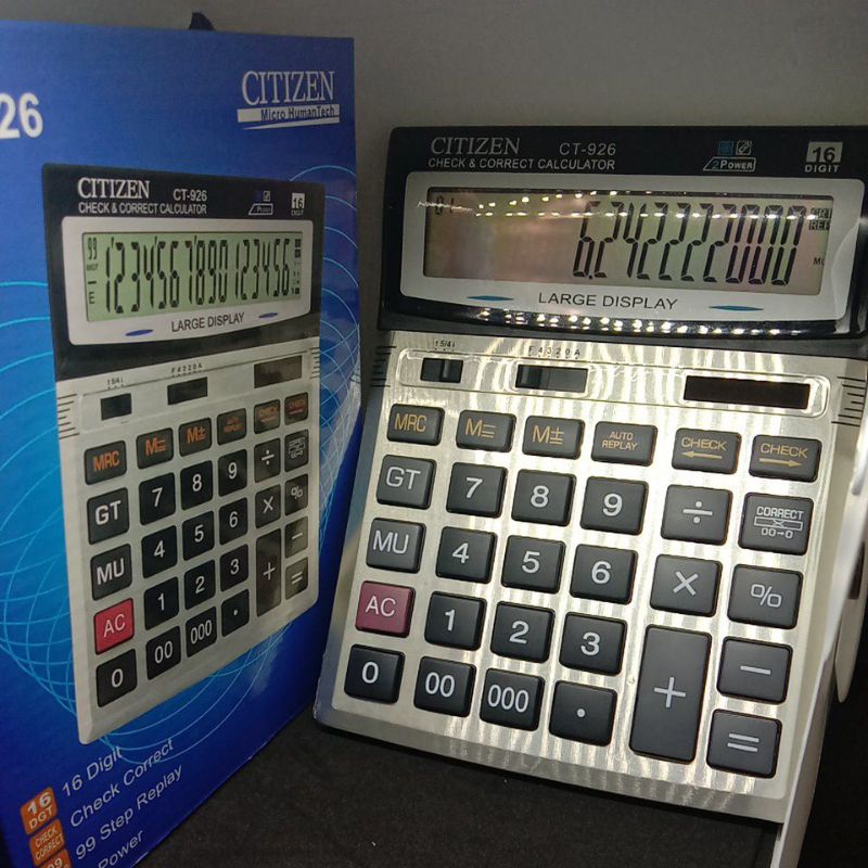 

Calculator Citizen (CT-926)