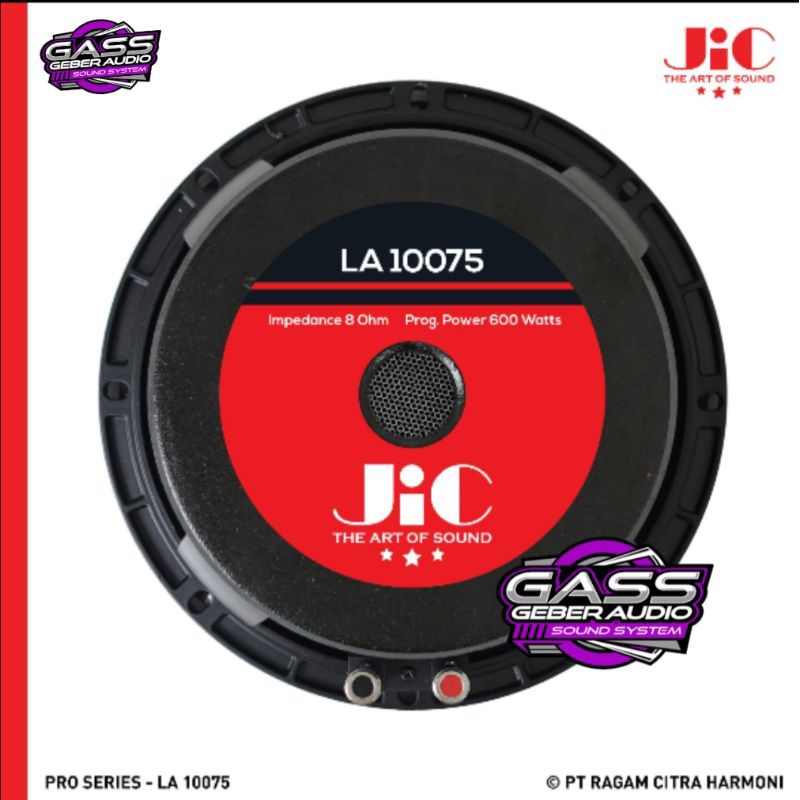 speaker JIC LA 10075 - 10inch original