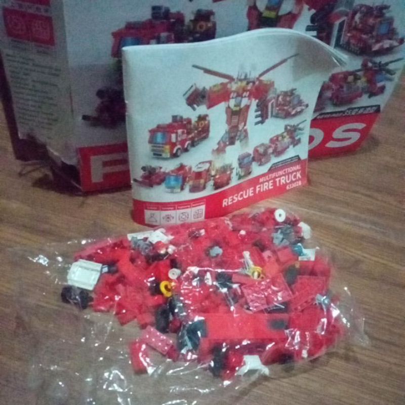 Lego bricks panlos 6+ 836pc