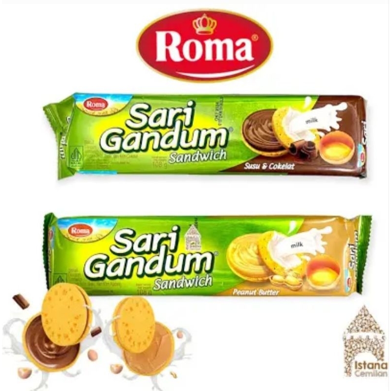 

roma sari gandum 108gr