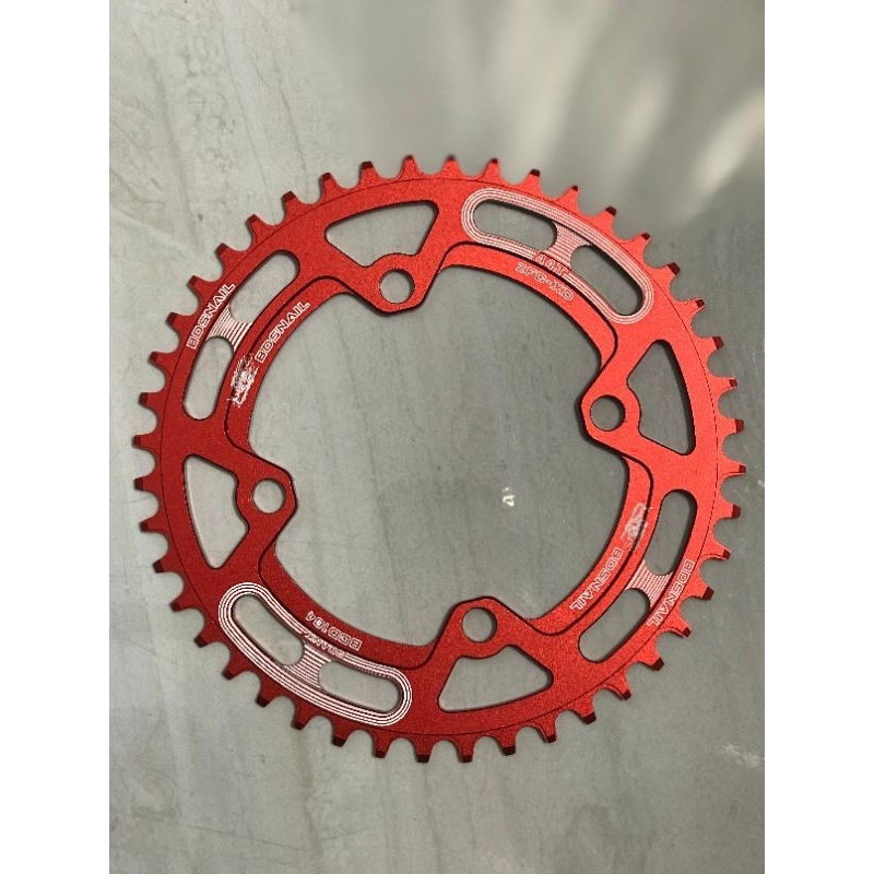 chainring snail 44t 104bcd aloy red