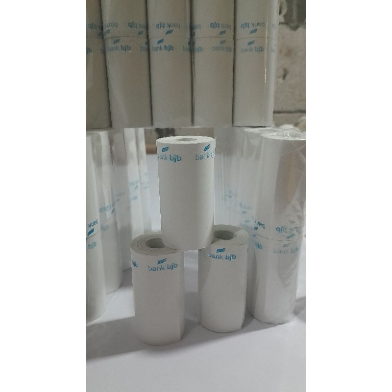 

kertas kasir termal logo bjb 57/58x30mm paket 1dus isi 100 roll