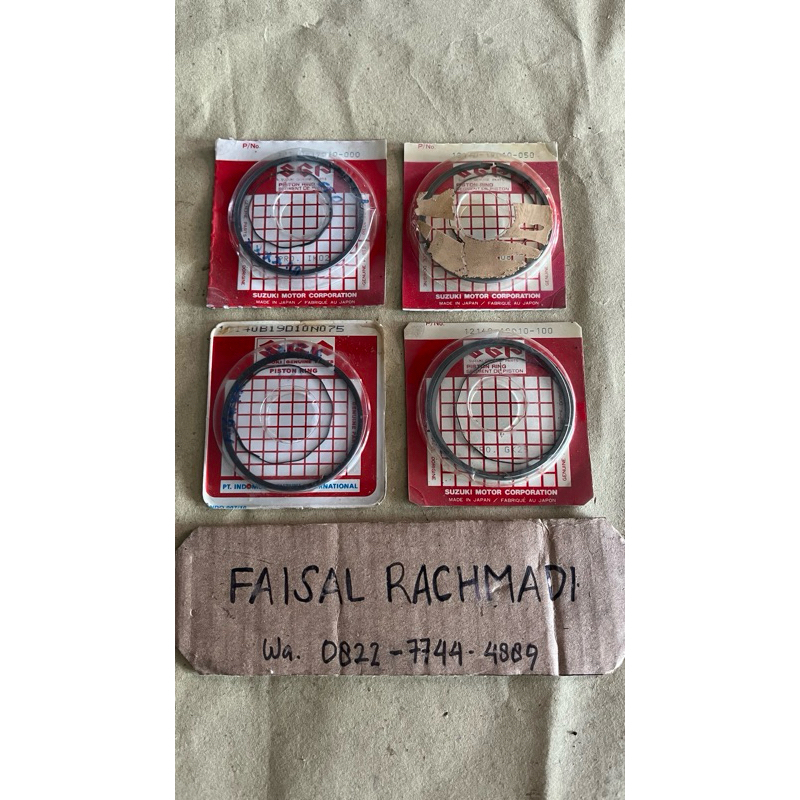 Ring piston Satria 2 Tak original