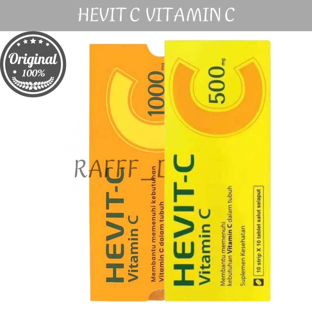 HEVIT C VITAMIN C 1000 MG | 500 MG