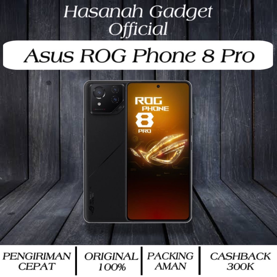 Asus ROG Phone 8 12GB - 256GB | ROG 8 Pro 512GB 1TB Garansi Resmi