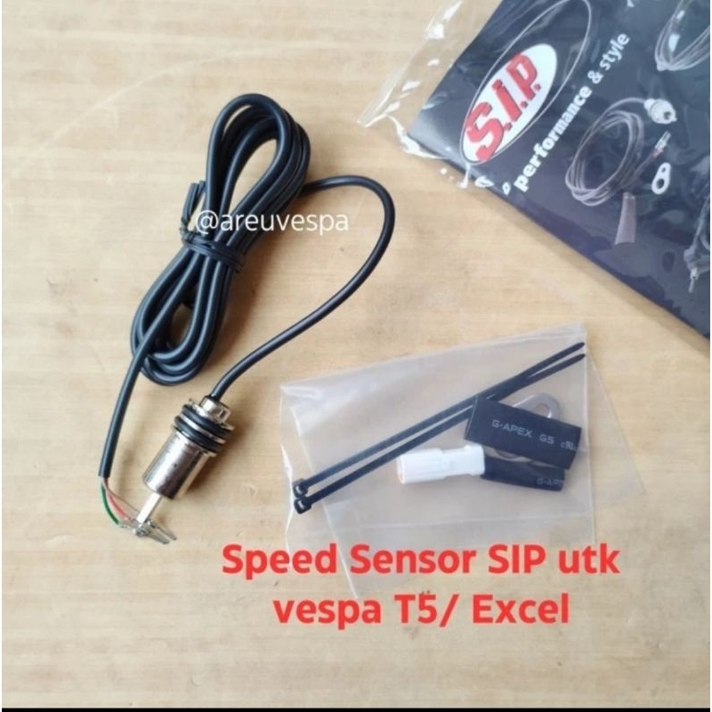 Speed Sensor SIP utk Vespa T5 / Excelutk Speedo digital
panjang kabel 1.5 meter