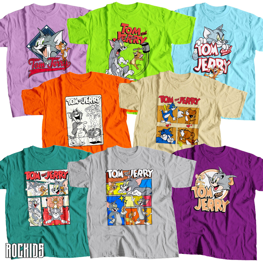 tom and jerry - kids wear - kaos tom and jerry - kaos tom and jerry  anak - tom and jerry kaos anak 