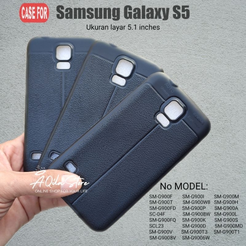 Case Autofocus Samsung S5 / Galaxy S5 ( Model: SM-G900.. , i9600, SCL23 , SC-04F ) Softcase Bahan Le