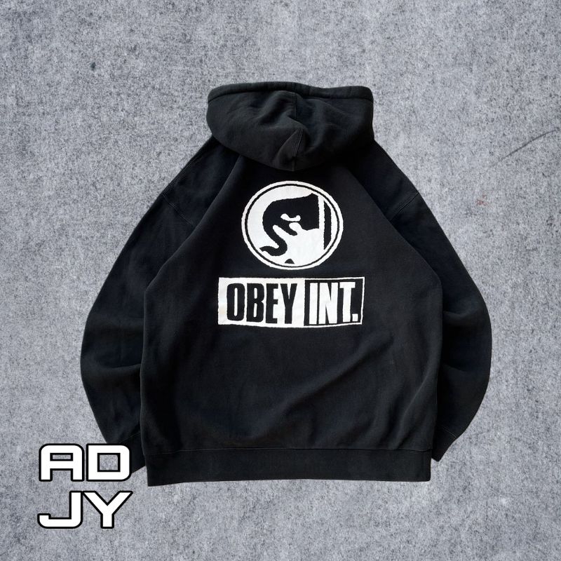 HOODIE OBEY PREMIUM | JAKET PRIA WANITA TERBARU KEKINIAN MURAH BERKUALITAS IMPORT | BIG SIZE JUMBO B