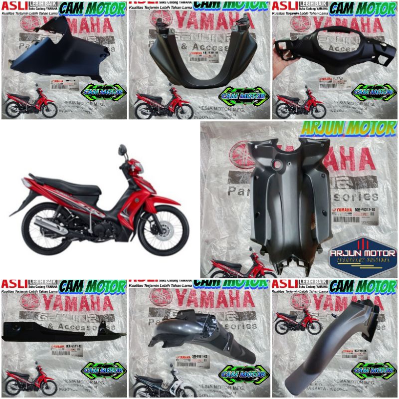 PAKET BODI BODY KASAR 7PC VEGA RR ORIGINAL YAMAHA
