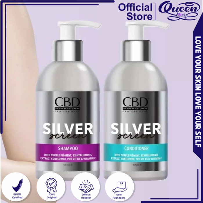 CBD Silver Screen Shampoo / Conditioner - Shampoo