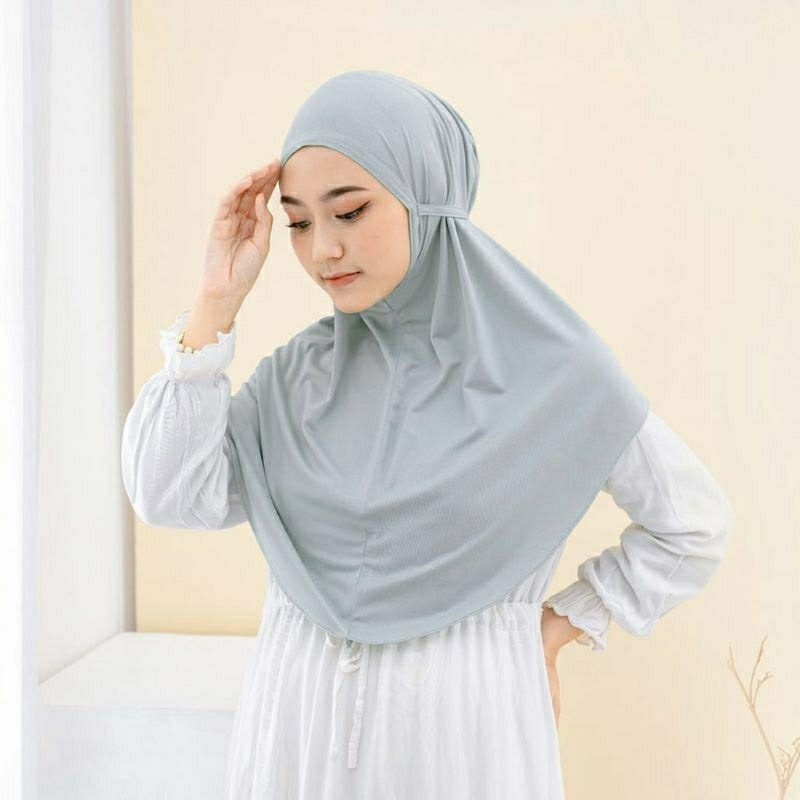 kerudung bergo sport tali / kerudung Jersey