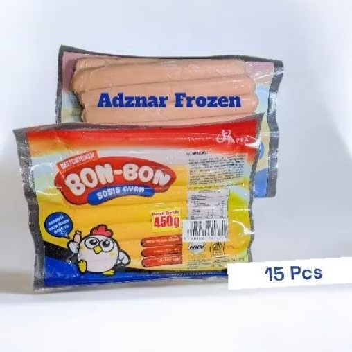 

bon bon sosis ayam isi 15 Batang 450gr / sosis ayam