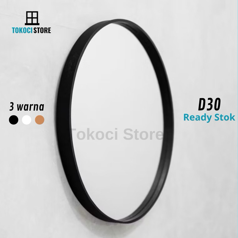 Cermin bulat aesthetic cermin dinding aesthetic cermin kamar mandi cermin wastafel