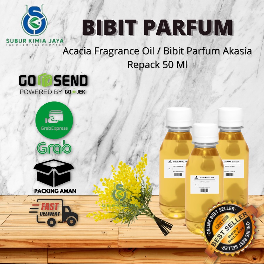 

Bibit Parfum AKASIA / Arcadia Fragrance Oil ex Keva 50 ml