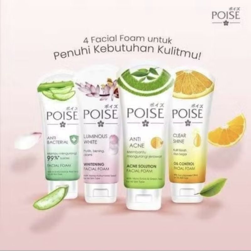Poise Facial Foam 100ml