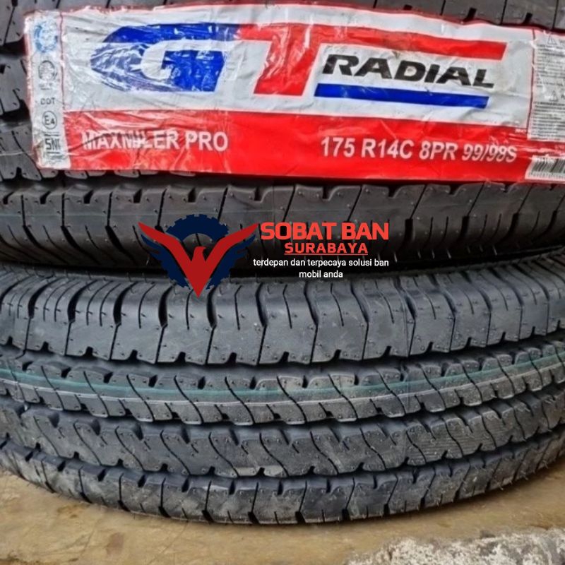 Ban GT Radial MAXMILER PRO 175 R14 8PR  Gajah Tunggal NEW GRAND MAX BARU
