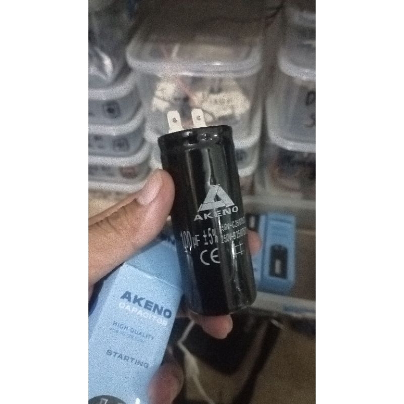 KAPASITOR STARTING KOMPRESOR DINAMO 100MDF 100UF